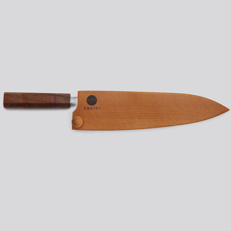 WOODEN GUARD FOR GYUTO 210 MM