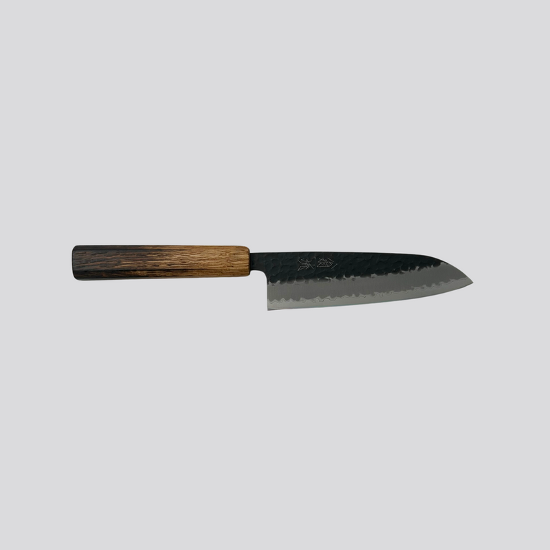 OUL aosuper Black tsuchime santoku 165mm