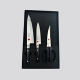 3-Piece  Knife + scissors Set