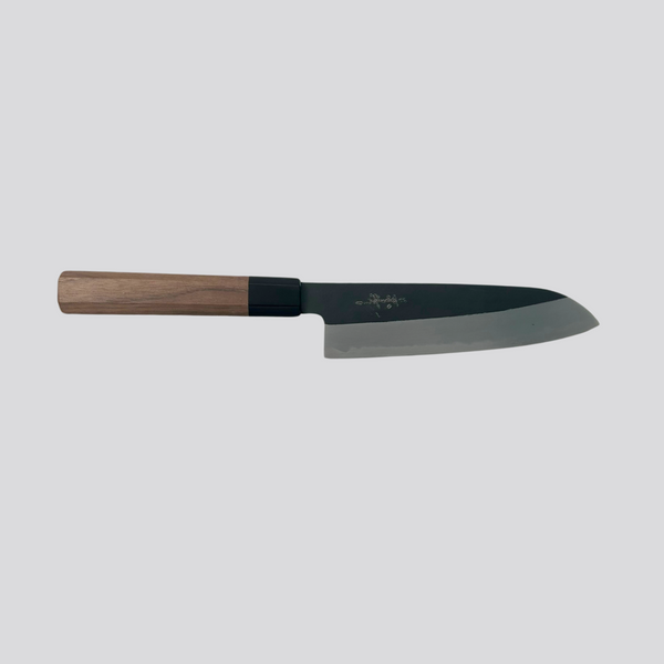 Baba Hamono Kurouchi Wa-Santoku