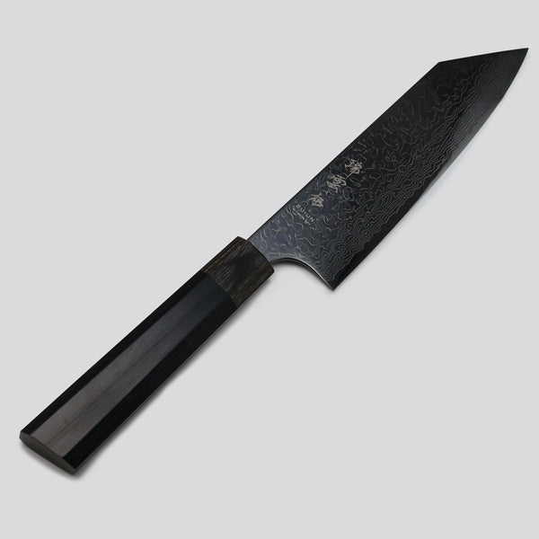 Zuiun Kiwami Santoku Damascus 180 mm