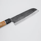 Yoshida Hamono HAP-40 SANTOKU BLACK 180 mm