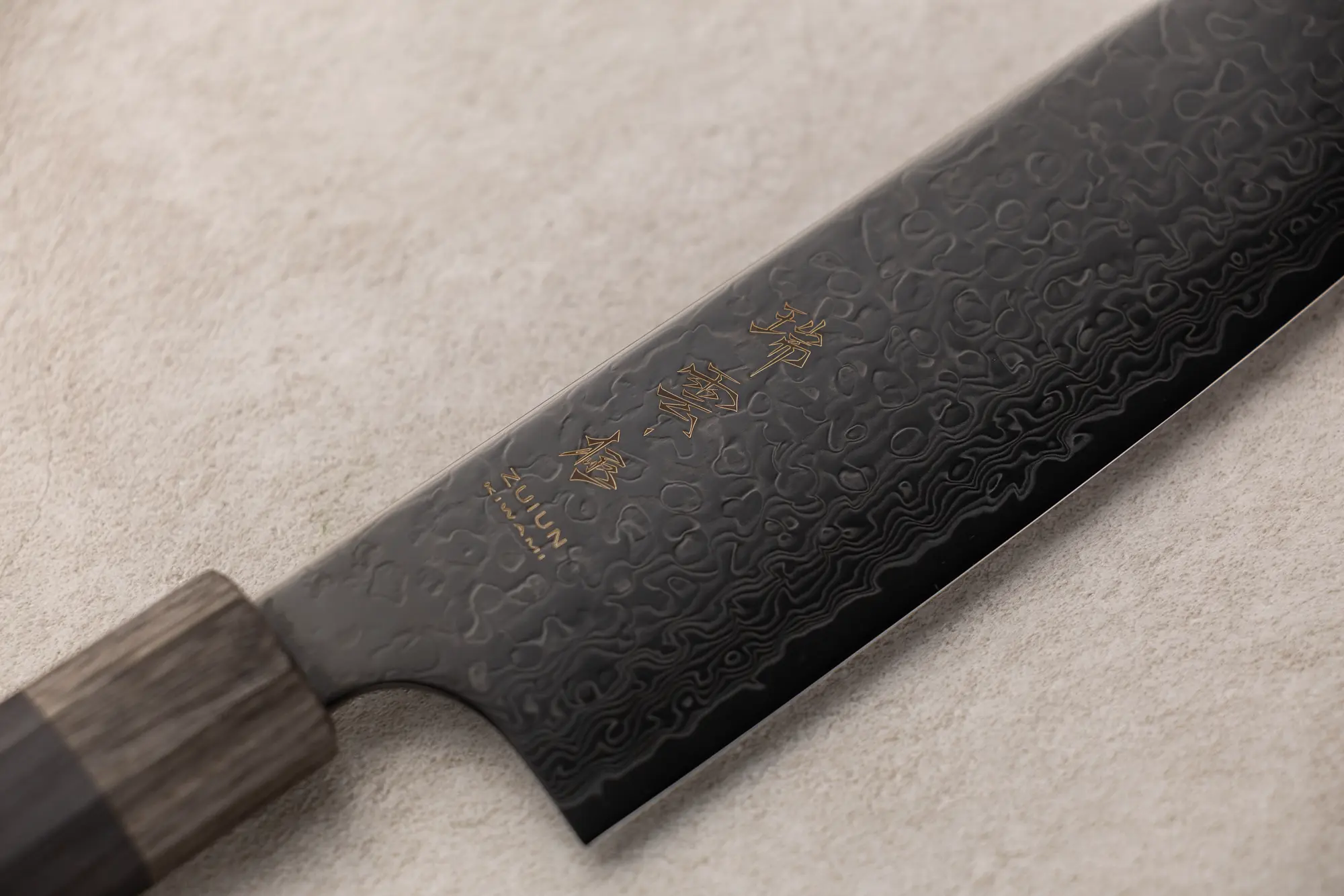 Zuiun Kiwami santoku damaščanski 180 mm - Image 4